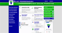 Desktop Screenshot of bluehorseradish.com
